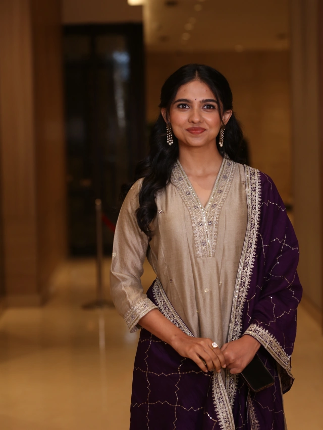 Mamitha Baiju Cute Looks From Kara Pre Release Event