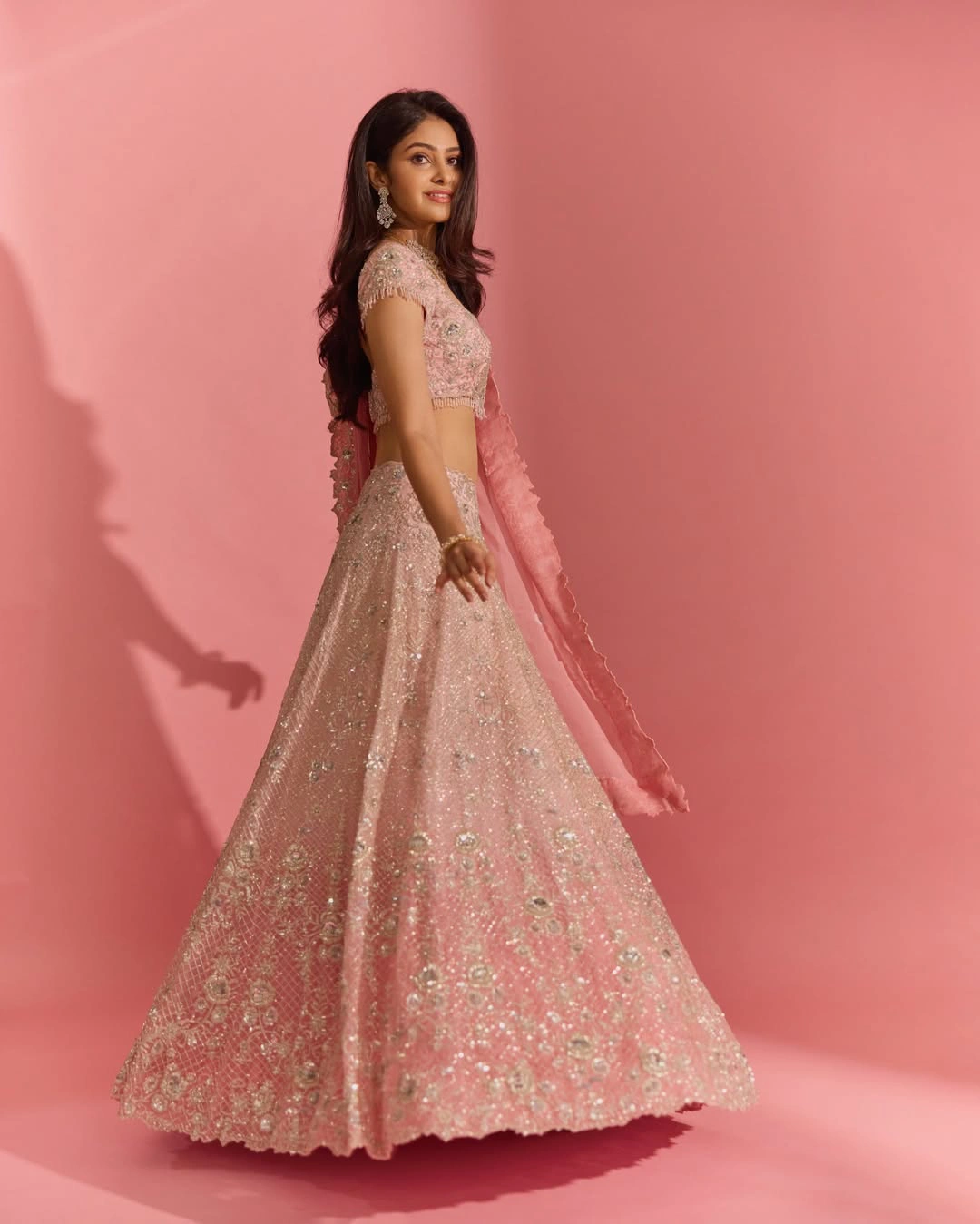 Manasa Varanasi Cute Photos in Traditional Attire