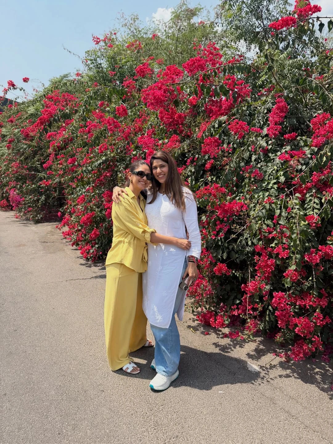 Mrunal Thakur Cute Photos with Flowers