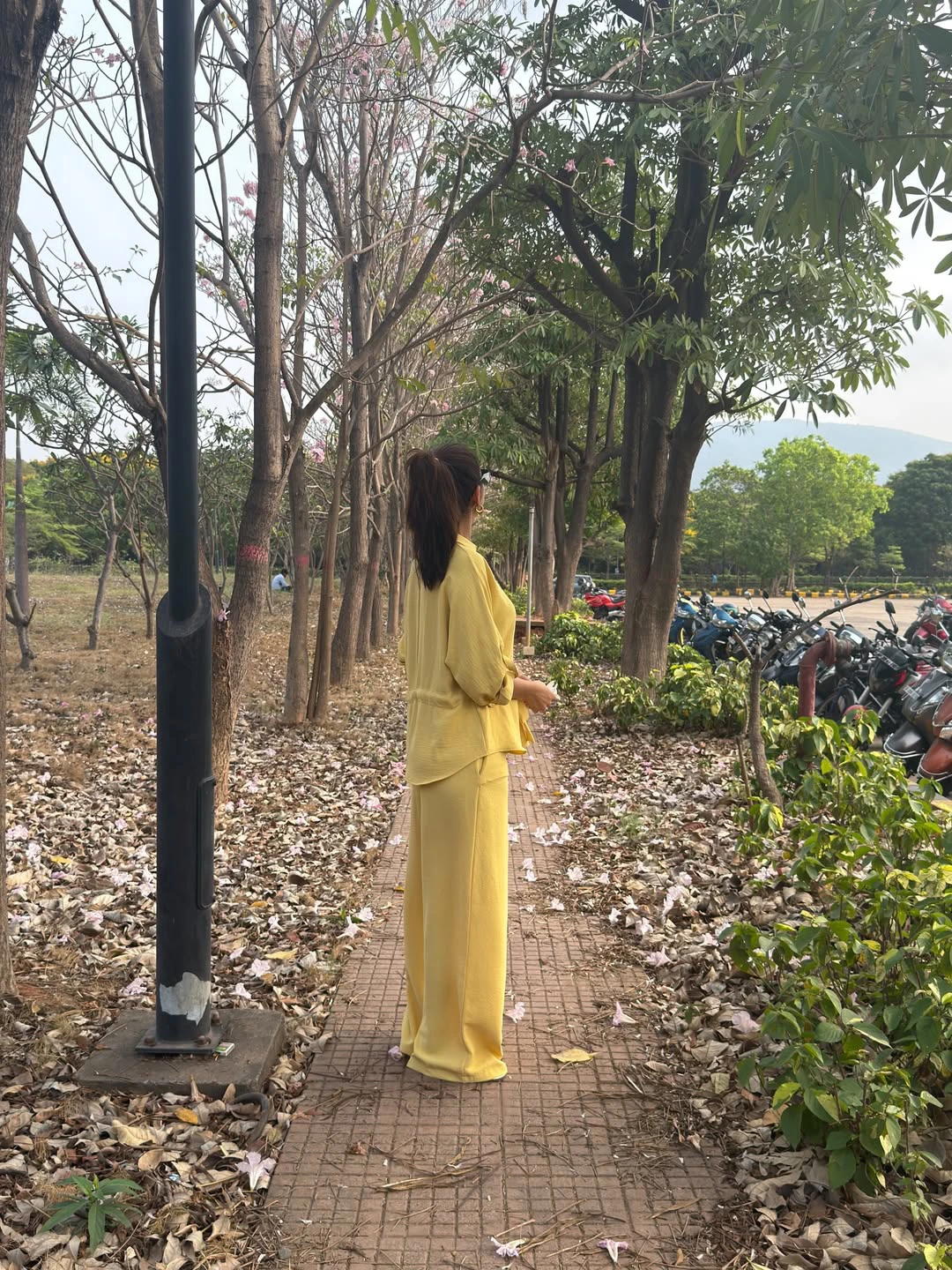 Mrunal Thakur Cute Photos with Flowers