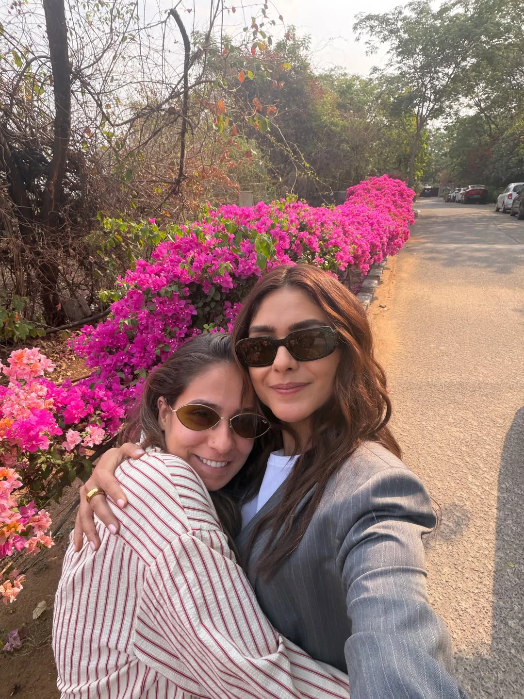 Mrunal Thakur Cute Photos with Flowers