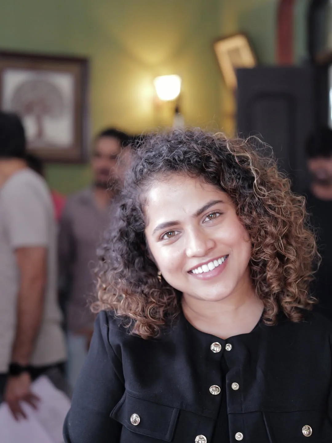 Mrunal Thakur shares working stills from Dacoit movie