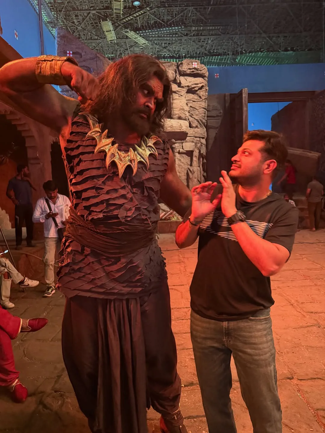 Music Director Anudeep share special Photos from Rakasa movie sets