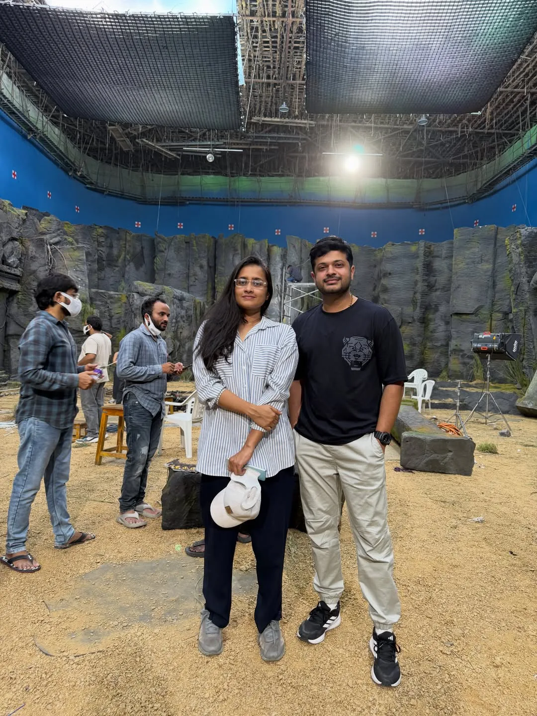 Music Director Anudeep share special Photos from Rakasa movie sets