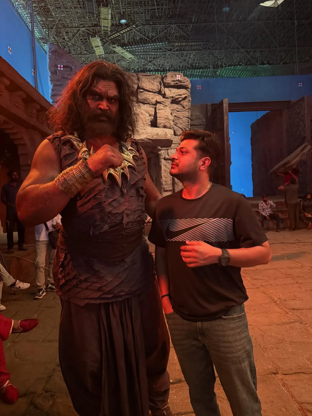 Music Director Anudeep share special Photos from Rakasa movie sets