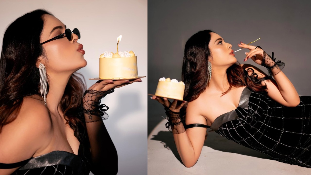 Nandita Swetha : నందిత శ్వేత బర్త్ డే సెలబ్రేషన్స్.. కేక్ తో క్యూట్ ఫొటోలు..