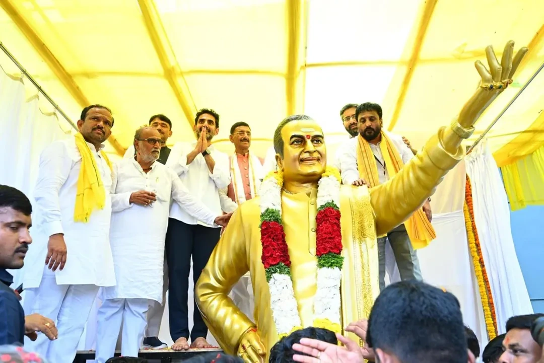 Nara Lokesh Inaugurated NTR Statue in Karnataka