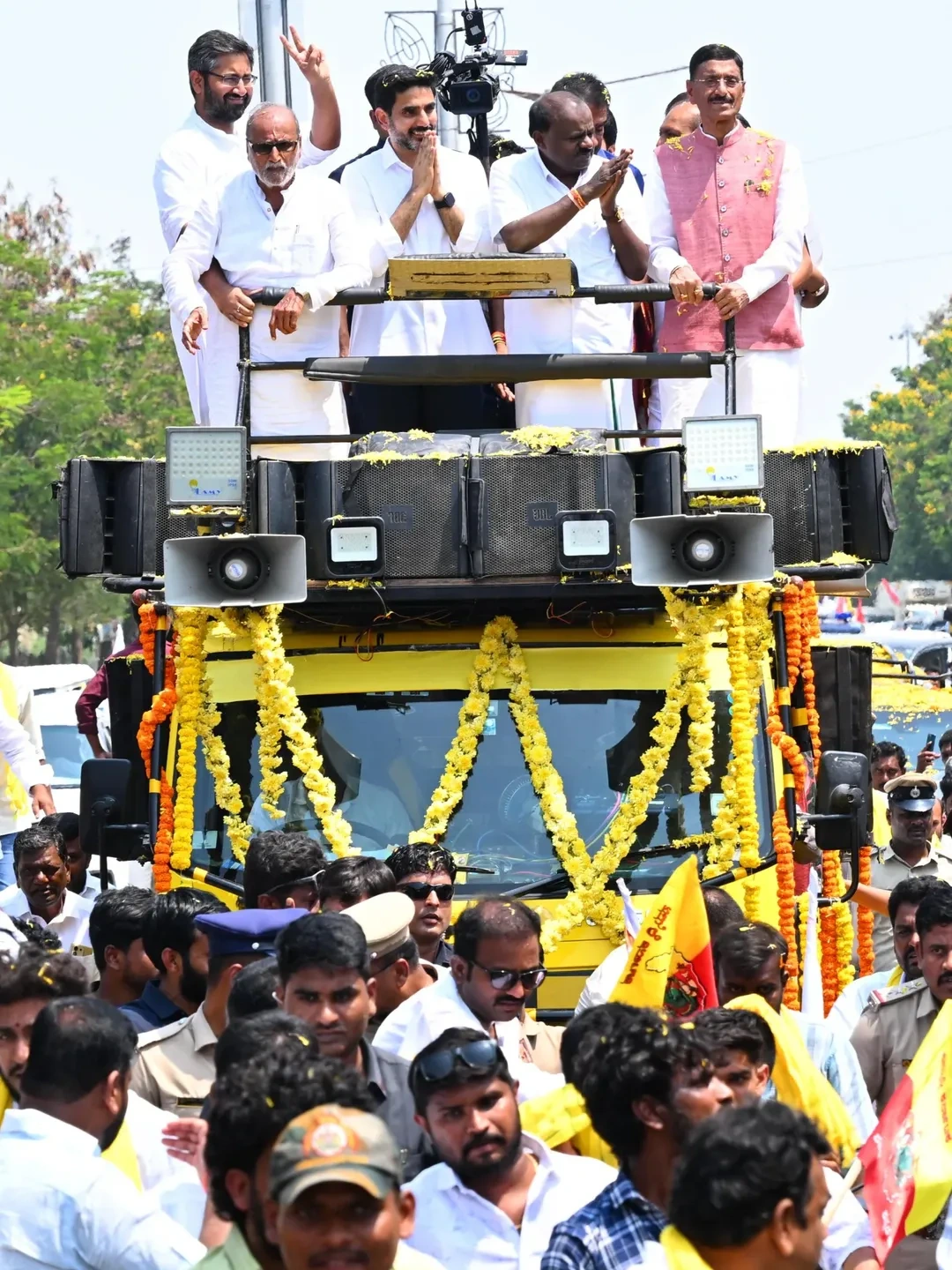 Nara Lokesh Inaugurated NTR Statue in Karnataka