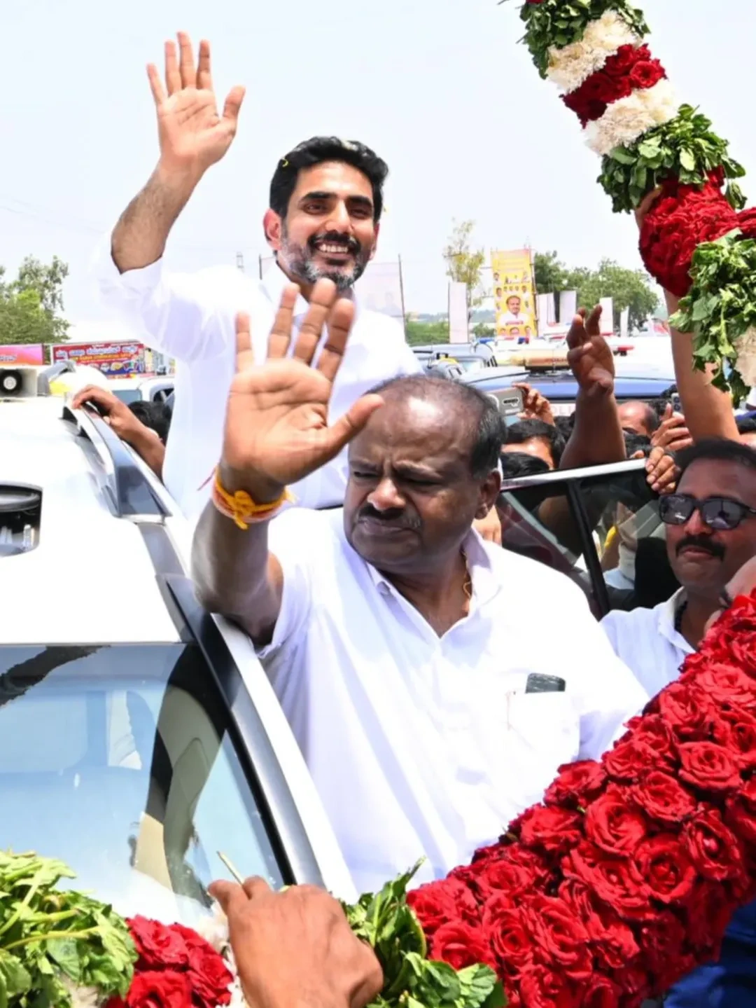 Nara Lokesh Inaugurated NTR Statue in Karnataka