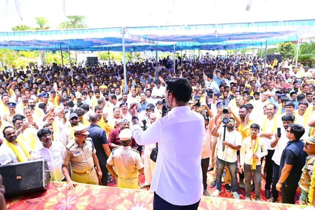 Nara Lokesh Inaugurated NTR Statue in Karnataka
