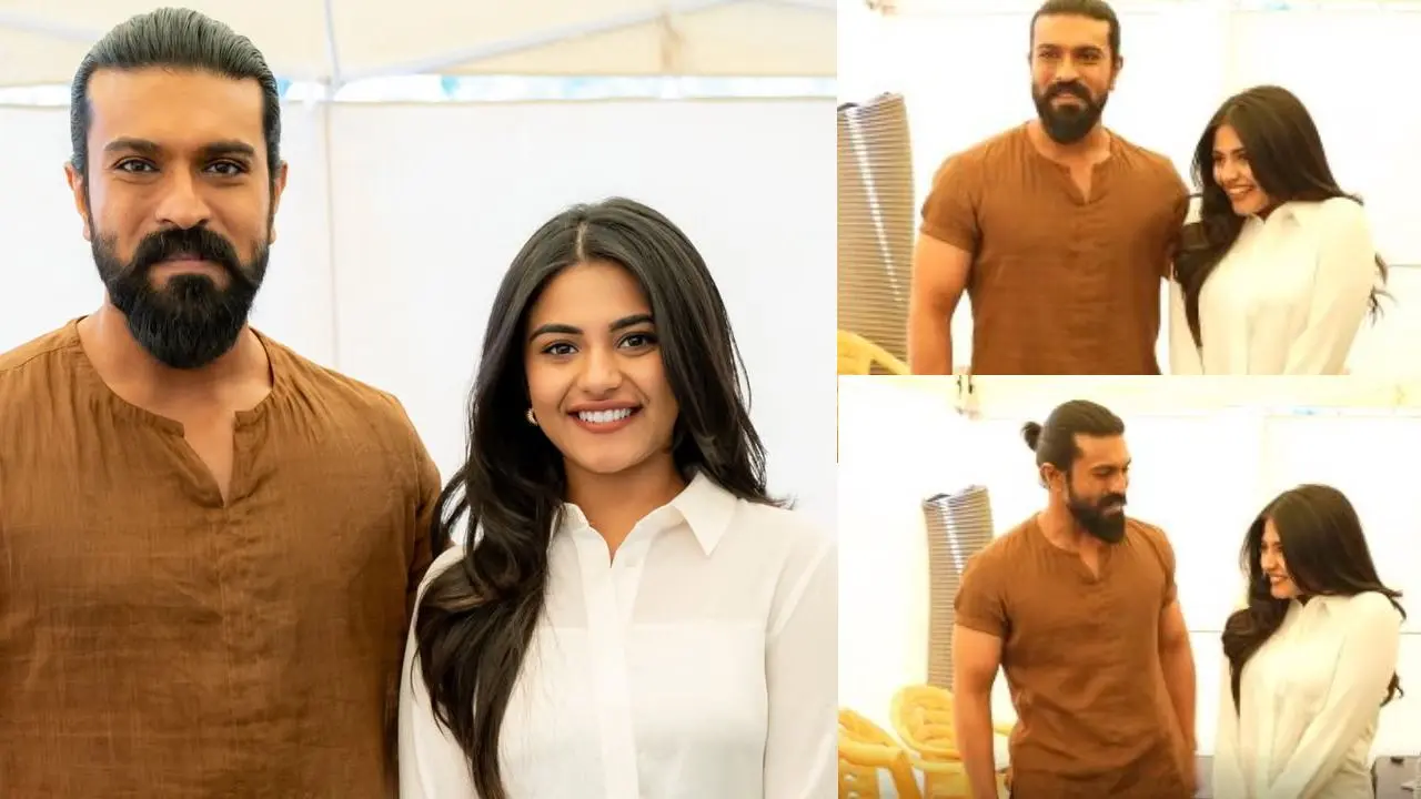 Nayan Sarika Meets Ram Charan