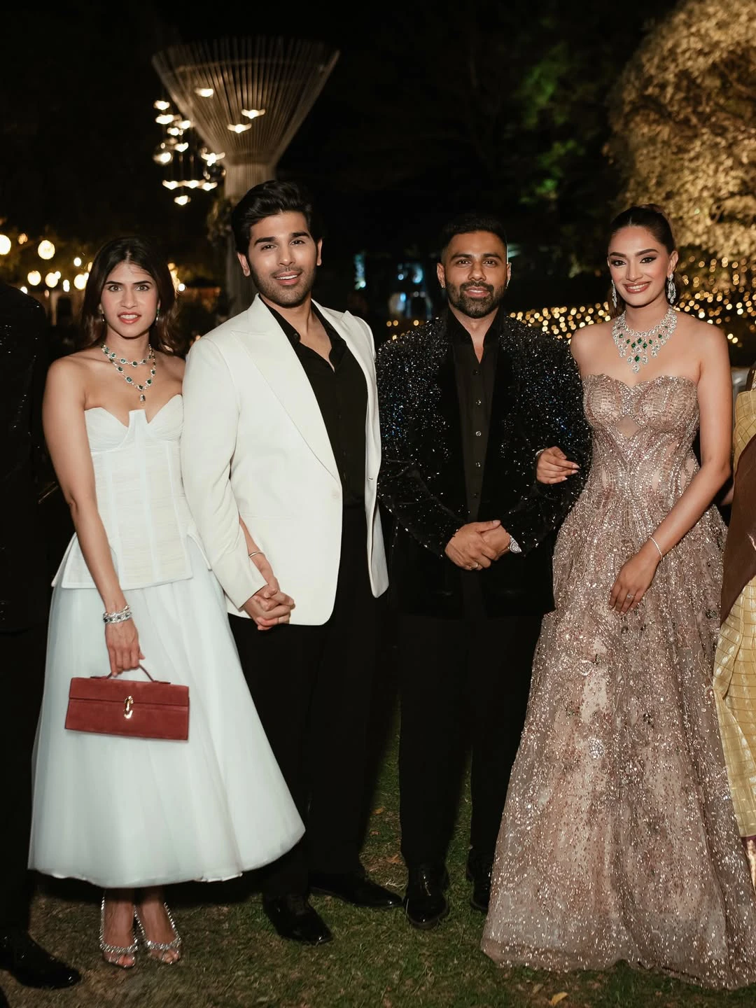 Allu Sirish Enjoying in Party with Wife Nayanika Reddy