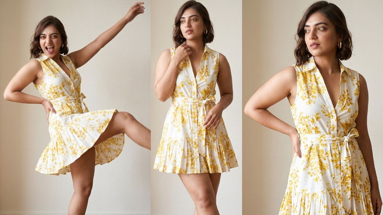 Nazriya Nazim: నజ్రియా నాజిమ్ గ్లామర్ అటాక్.. పొట్టి స్కర్ట్‌లో మలయాళ కుట్టి హాట్ లుక్స్