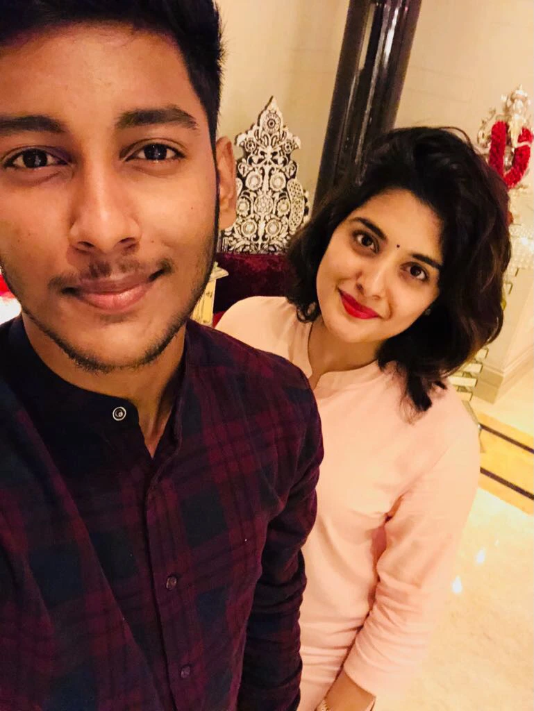 Nikhil Thomas Shares Cute Photos with Nivetha Thomas on Siblings Day