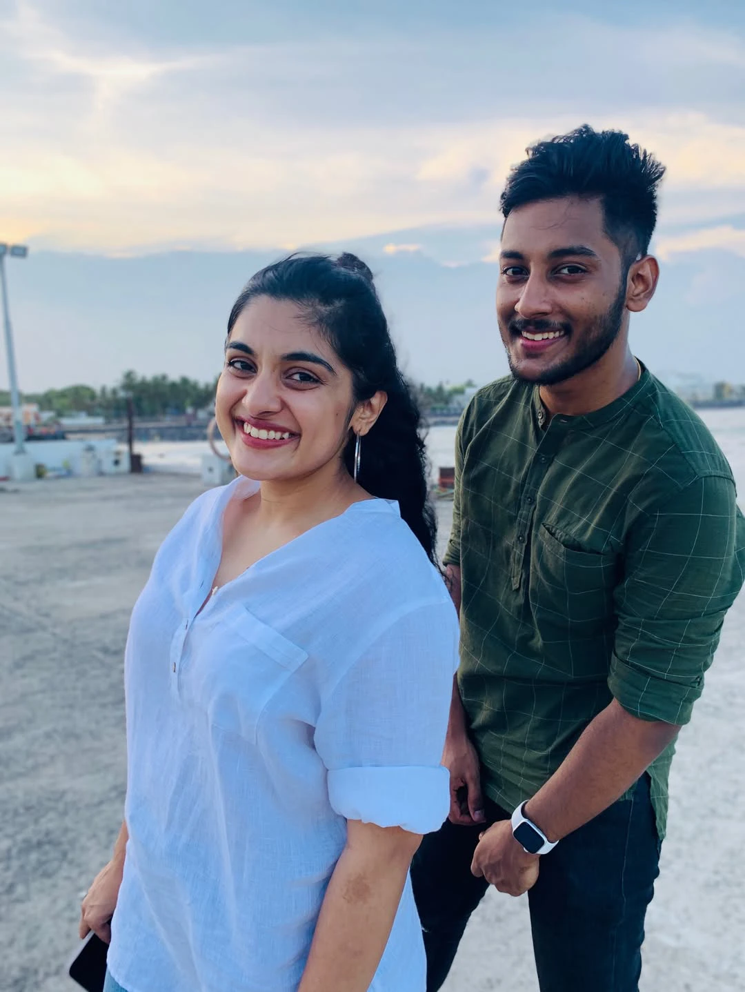 Nikhil Thomas Shares Cute Photos with Nivetha Thomas on Siblings Day