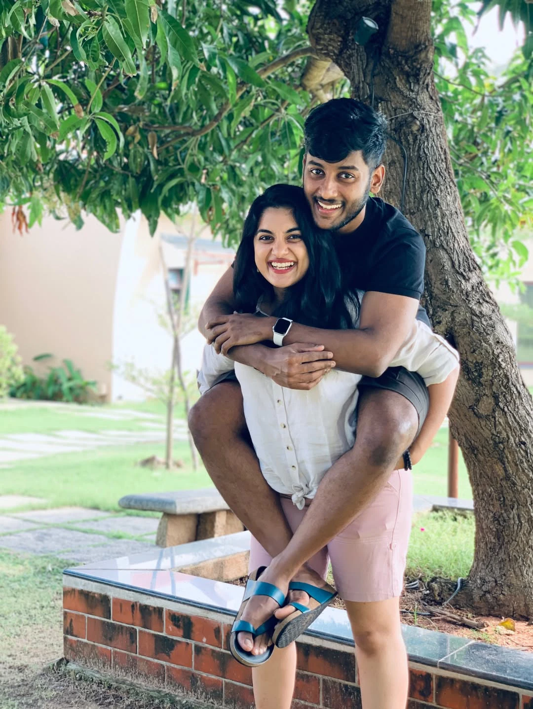Nikhil Thomas Shares Cute Photos with Nivetha Thomas on Siblings Day