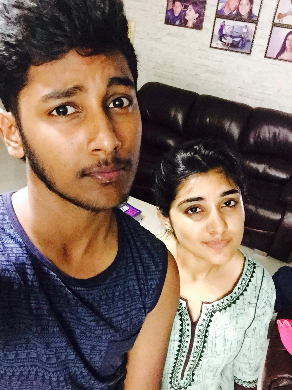 Nikhil Thomas Shares Cute Photos with Nivetha Thomas on Siblings Day