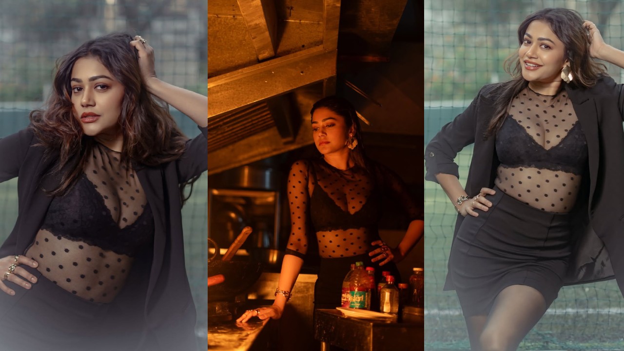 Payal Radhakrishna : హాట్ ఫోజులతో.. అందాలు ఆరబోస్తూ పాయల్ రాధాకృష్ణ పరువాలు..