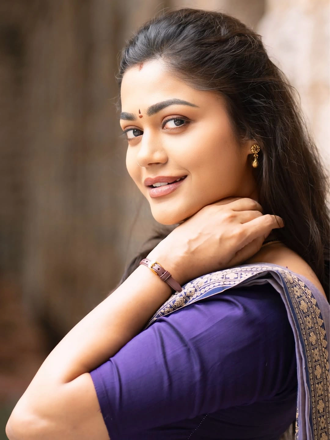 Payal Radhakrishna Shares Working Stills From Papam Prathap Movie