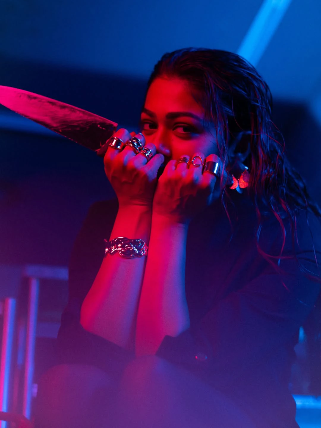 Payal Radhakrishna Dazzling Photos in Black Dress