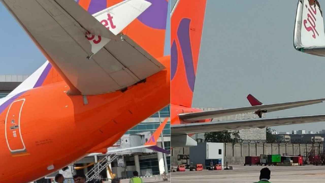 Plane Collision At Delhi: రెండు విమానాలు ఢీ.. ఢిల్లీ ఎయిర్ పోర్టులో ప్రమాదం..