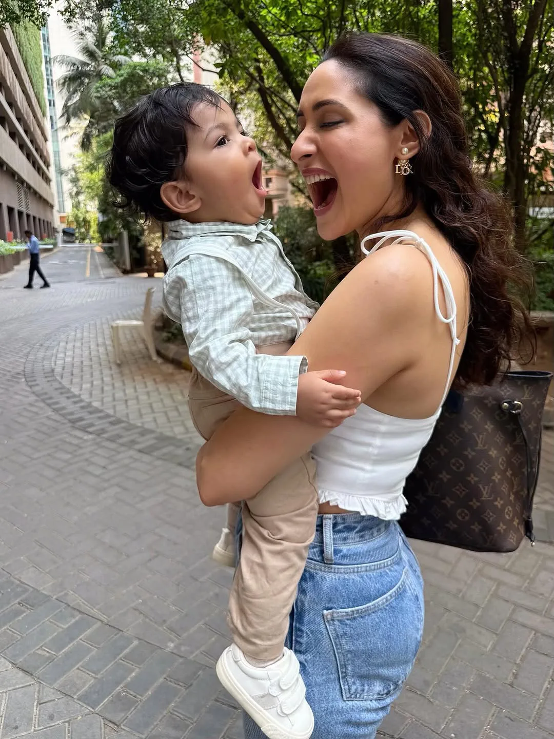 Pragya Jaiswal Nephew First Birthday Photos