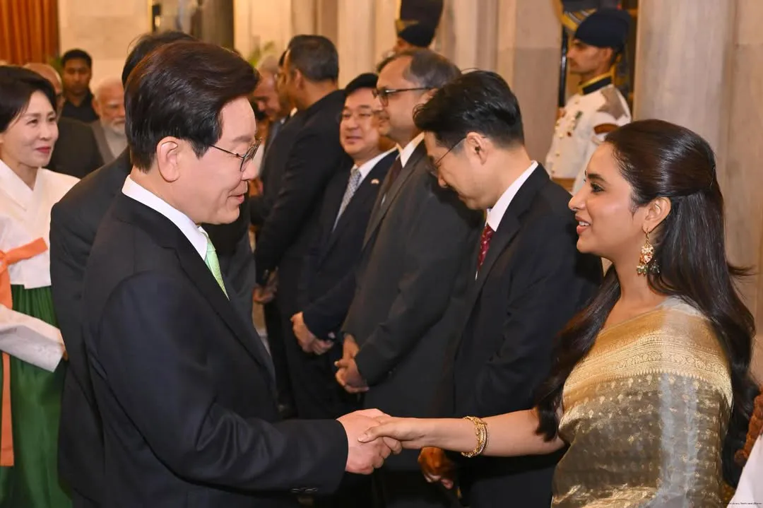 Priyanka Mohan Visits Rashtrapati Bhavan