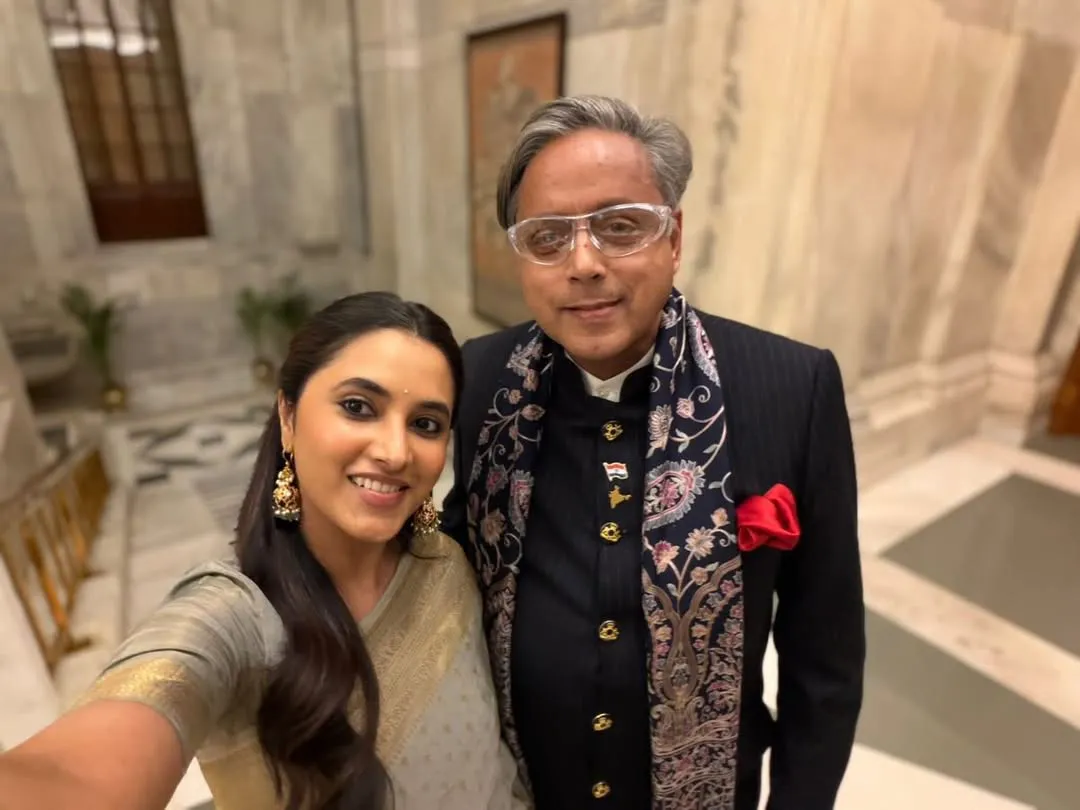 Priyanka Mohan Visits Rashtrapati Bhavan