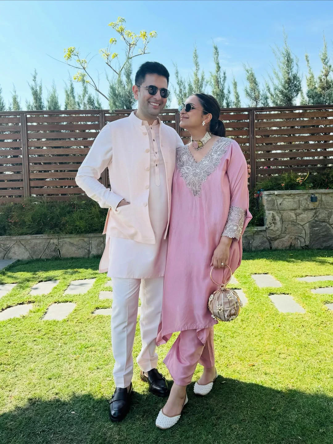 Raghav Chadha Parineeti Chopra Cute Photos