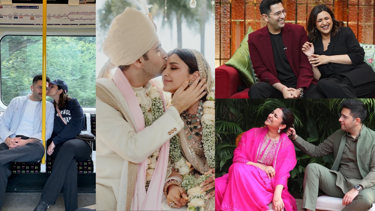 Raghav Chadha : ఆప్ నుంచి బీజేపీకి వచ్చిన రాఘవ్ చద్దా.. ఈ హీరోయిన్ భర్త అని తెలుసా? భార్యతో రాఘవ్ క్యూట్ ఫొటోలు..