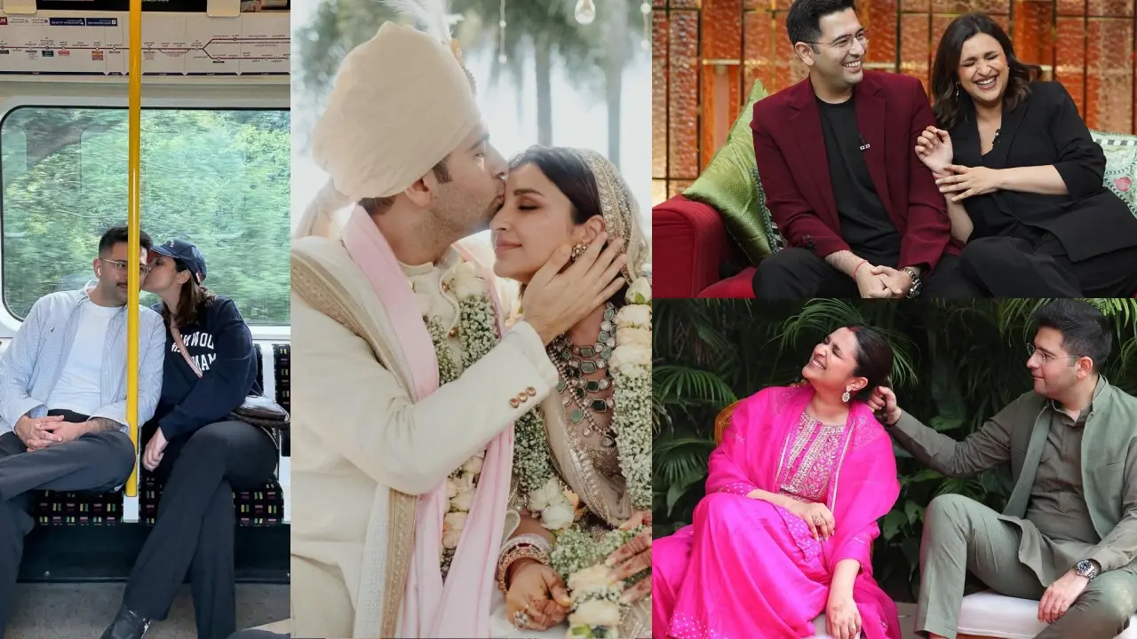 Raghav Chadha Parineeti Chopra Cute Photos