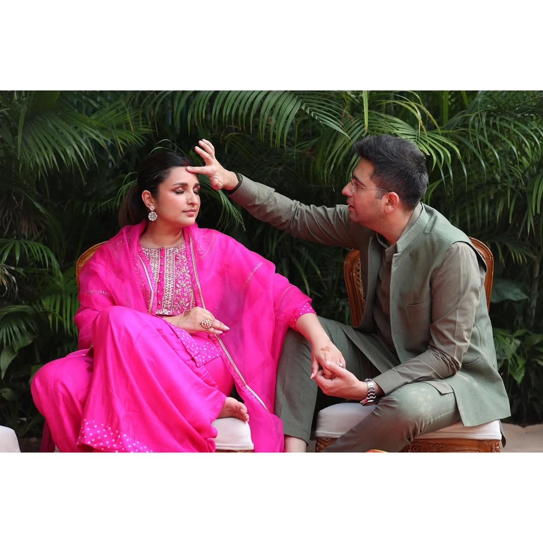 Raghav Chadha Parineeti Chopra Cute Photos