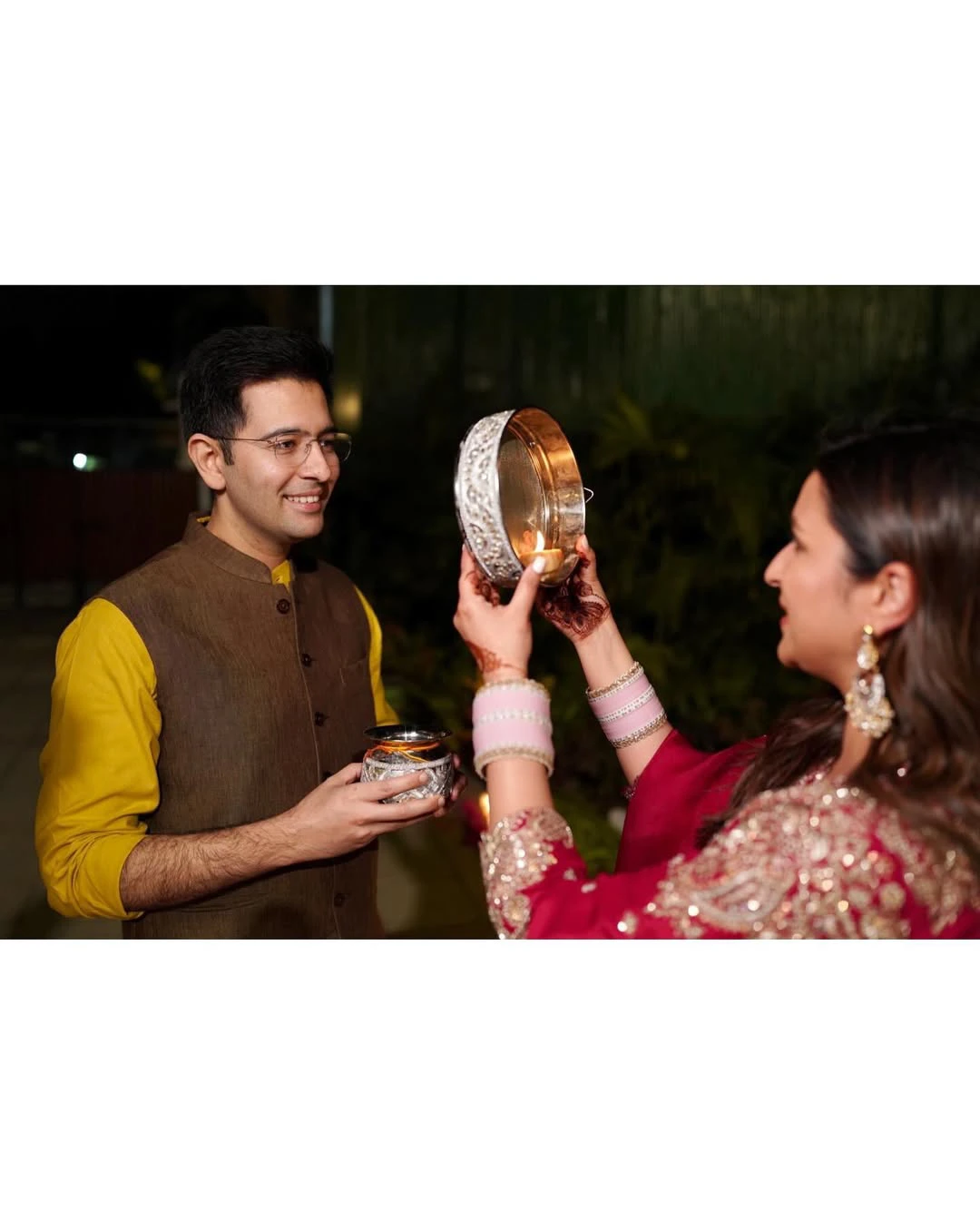 Raghav Chadha Parineeti Chopra Cute Photos