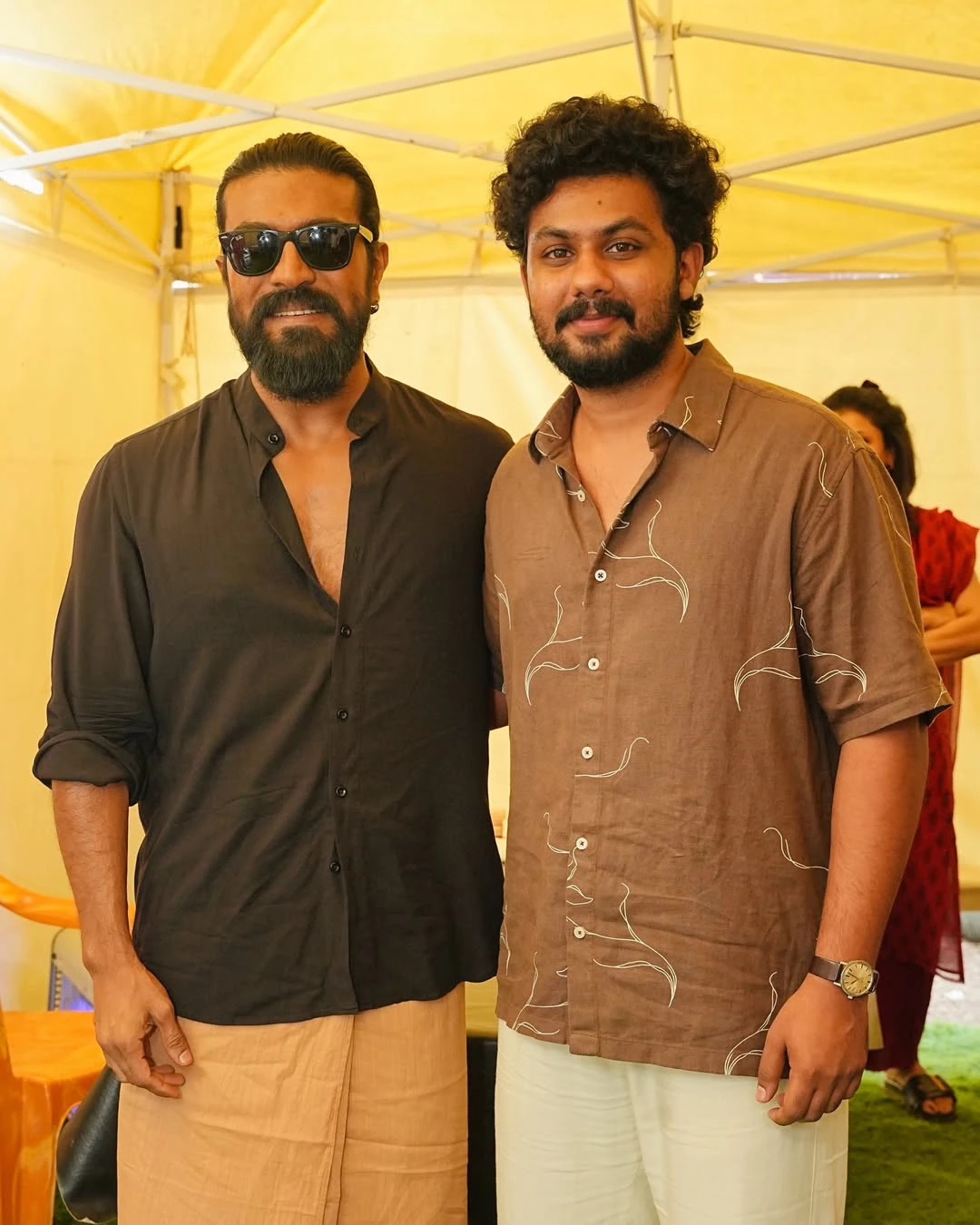 Ram Charan Meets Vaazha 2 Movie Team