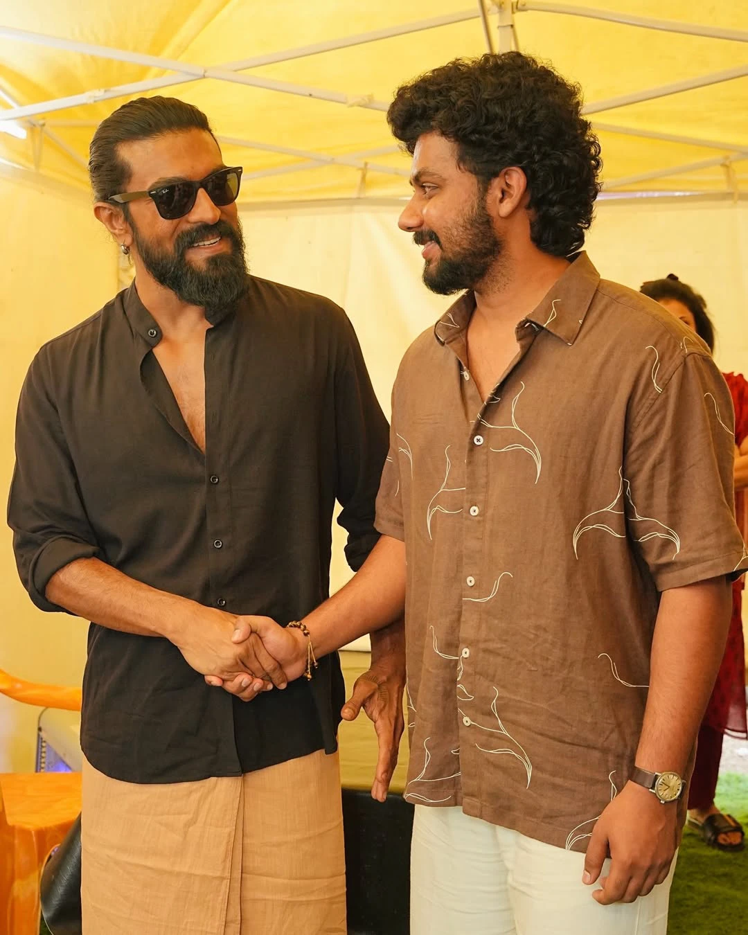 Ram Charan Meets Vaazha 2 Movie Team