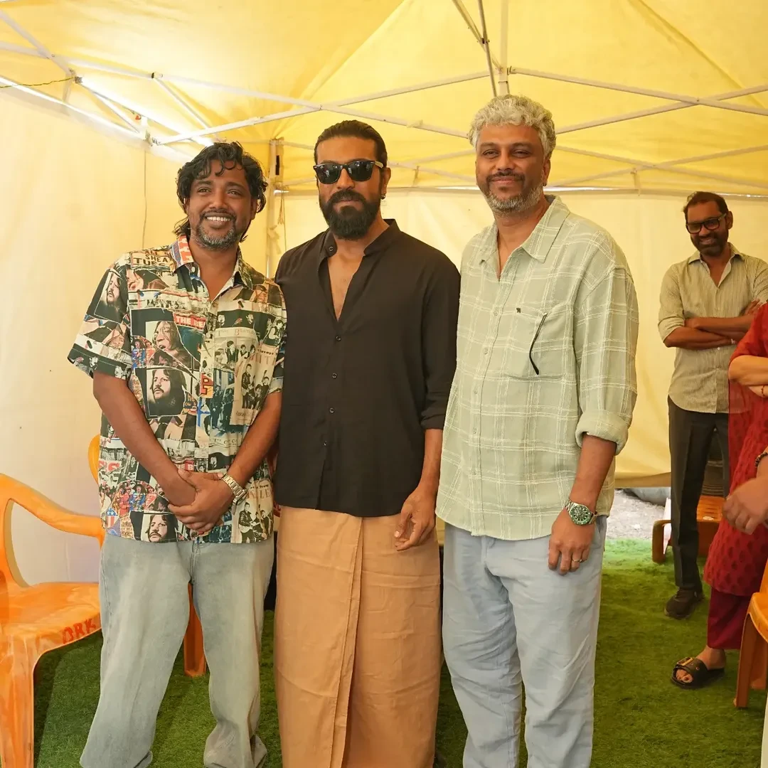 Ram Charan Meets Vaazha 2 Movie Team
