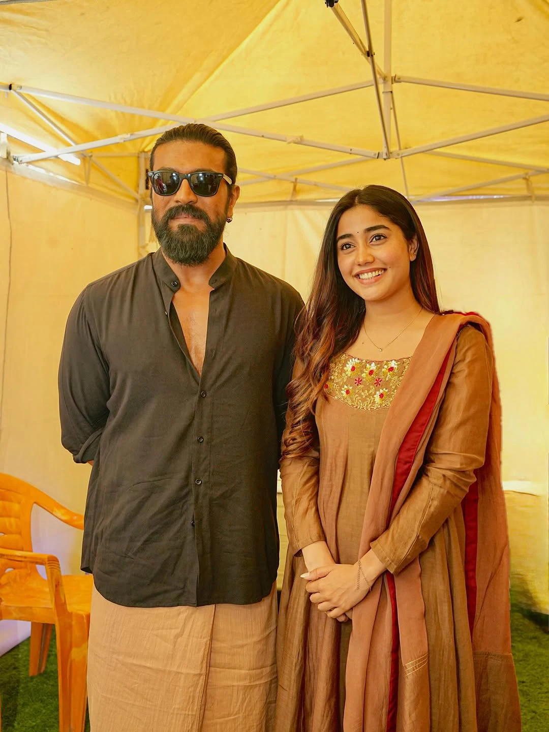 Ram Charan Meets Vaazha 2 Movie Team