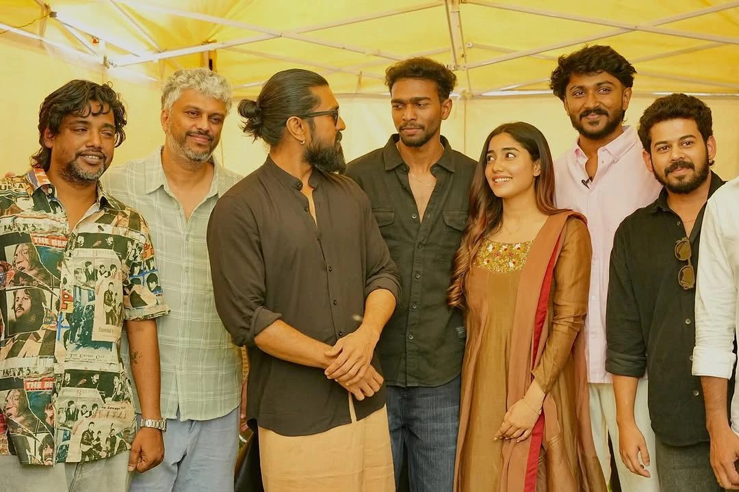 Ram Charan Meets Vaazha 2 Movie Team