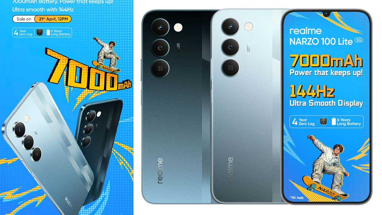 Realme Narzo 100 Lite 5G : వావ్.. కొత్త రియల్‌మి నార్జో 100 లైట్ 5G ఆగయా.. ఫీచర్లు చూస్తే మతిపోవాల్సిందే.. ధర చాలా చీప్!