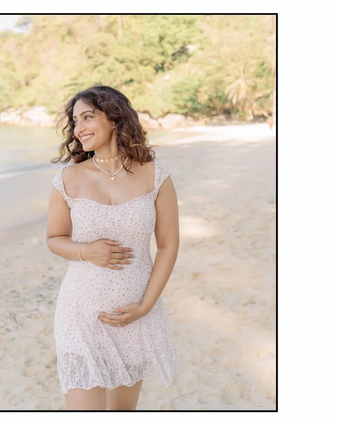 Reba Monica John Baby Bump Photos