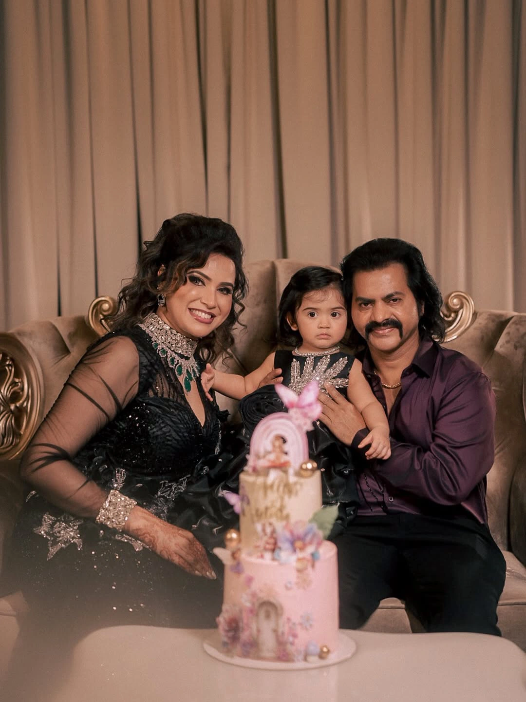 Tamil Star Comedian Redin Kingsley Daughter First Birthday Celebrations