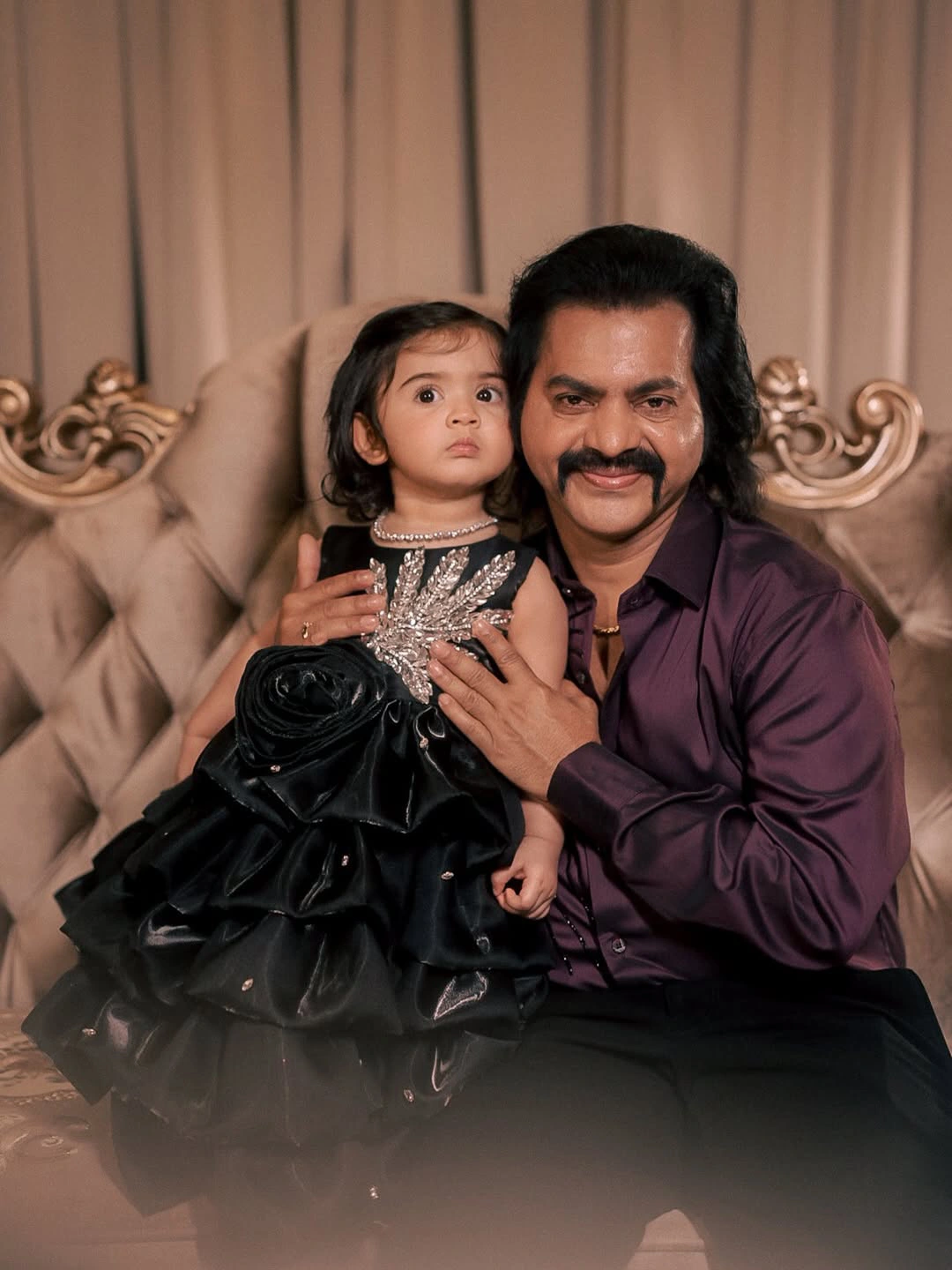 Tamil Star Comedian Redin Kingsley Daughter First Birthday Celebrations