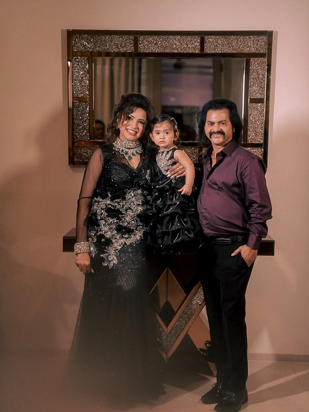 Tamil Star Comedian Redin Kingsley Daughter First Birthday Celebrations