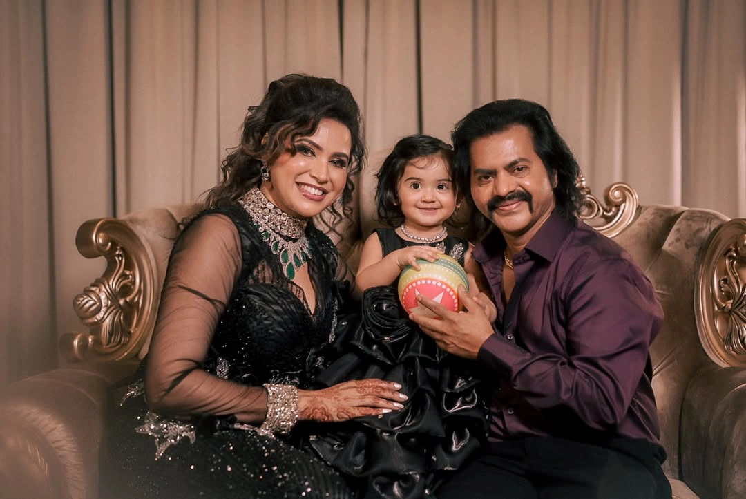 Tamil Star Comedian Redin Kingsley Daughter First Birthday Celebrations