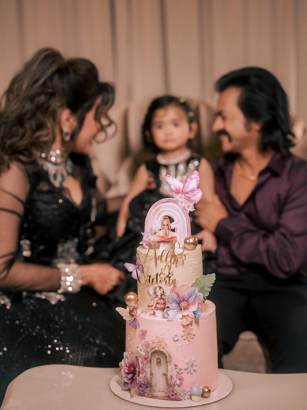 Tamil Star Comedian Redin Kingsley Daughter First Birthday Celebrations