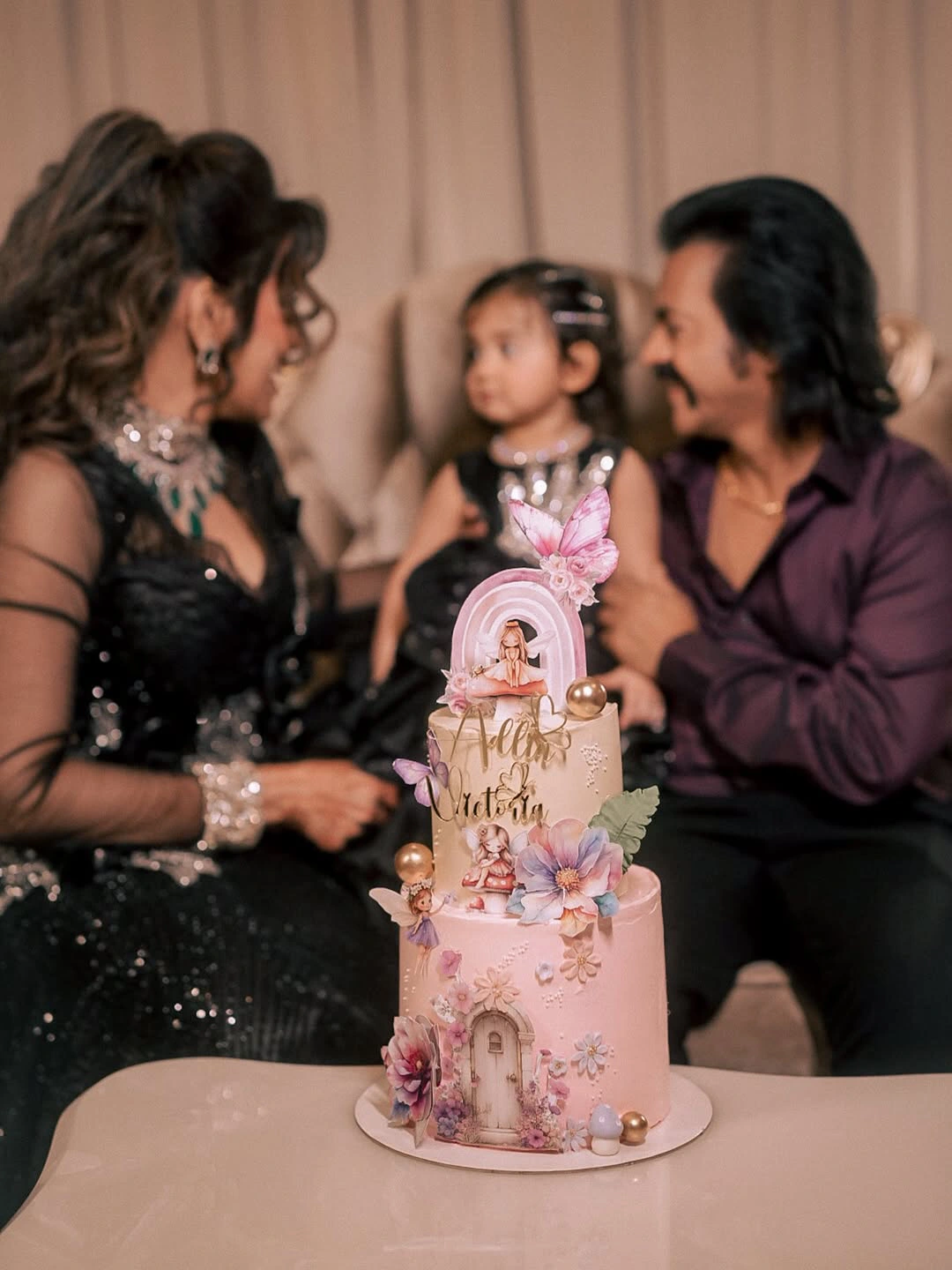 Tamil Star Comedian Redin Kingsley Daughter First Birthday Celebrations