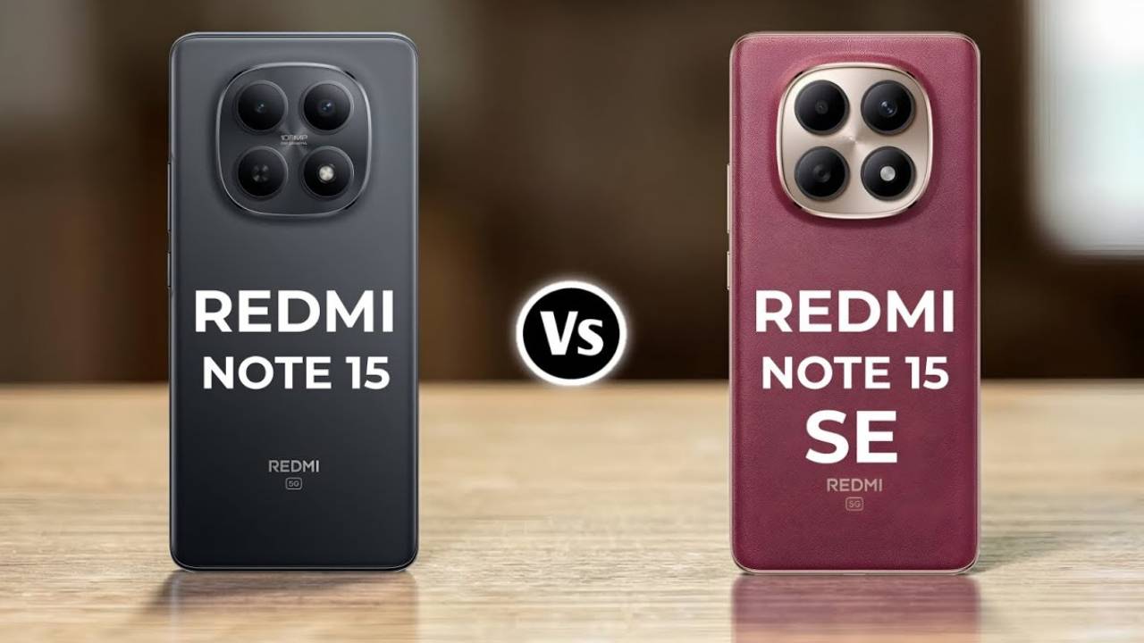 Redmi Note 15 SE Series : రెడ్‌మి నోట్ 15 SE కొనాలా? రెడ్‌మి నోట్ 15 కొనాలా? ఏది కొంటే బెటర్? ఫుల్ డిటెయిల్స్..!