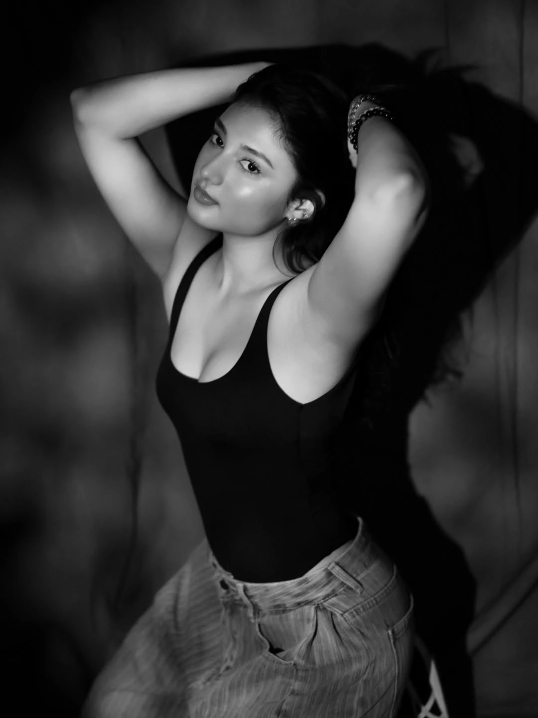 Ritika Nayak Sizzling Poses in Black Outfit