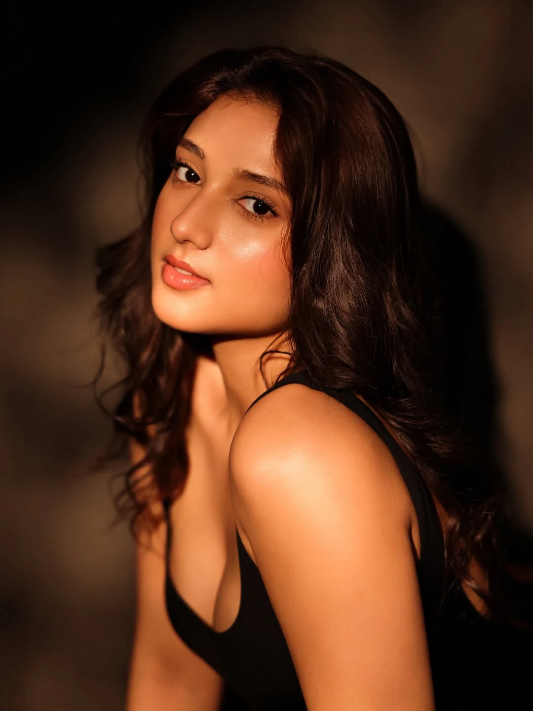 Ritika Nayak Sizzling Poses in Black Outfit