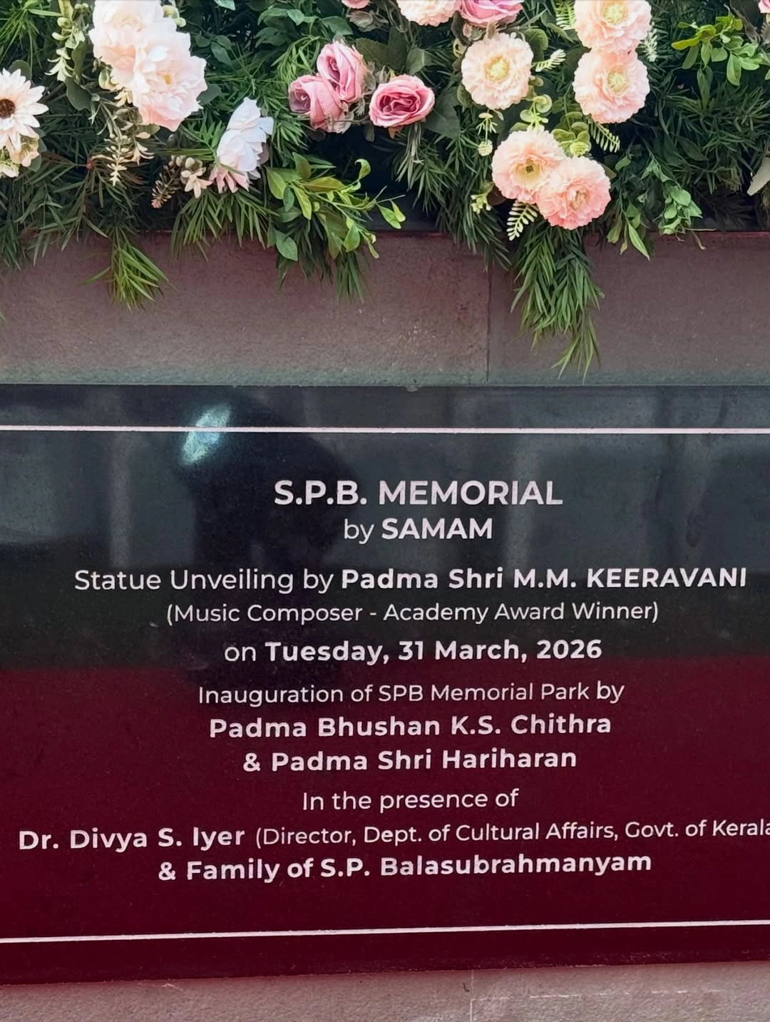 SP Bala subrahmanyam Statue Inaugurated in Kerala